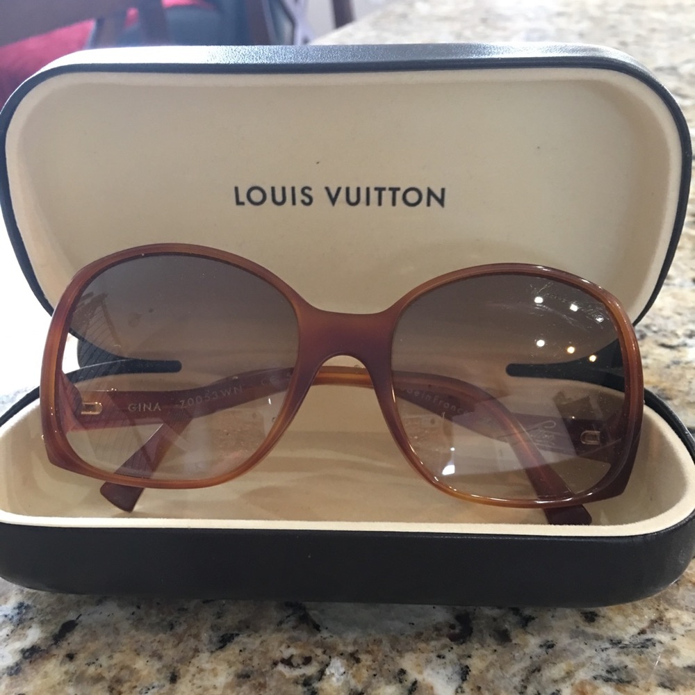 Authentic. Louis Vuitton Gina Sunglasses